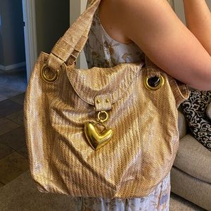 Big Buddha gold bag